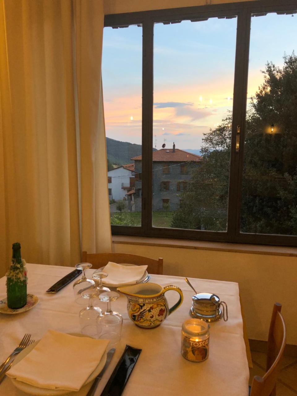 Albergo Ristorante Letizia Chiusi della Verna Exteriér fotografie